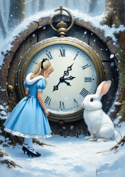 Rice Paper For Decoupage Alice in Wonderland Full Cat. No. 8566