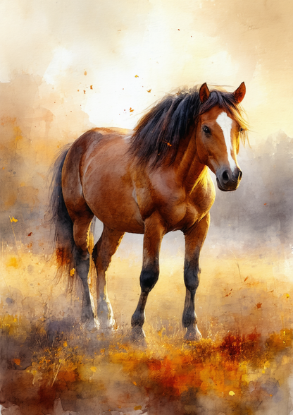 Rice Paper For Decoupage Horse Full Cat. No. 8571