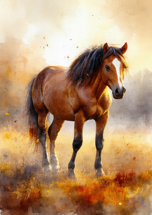 Rice Paper For Decoupage Horse Full Cat. No. 8571