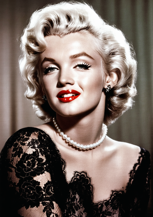 Rice Paper For Decoupage Marylin Portrait in Retro Full Cat. No. 8655
