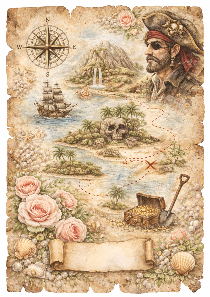 Reispapier für Decoupage, Blumenhintergrund, vollständig, Kat. Nr. 4809