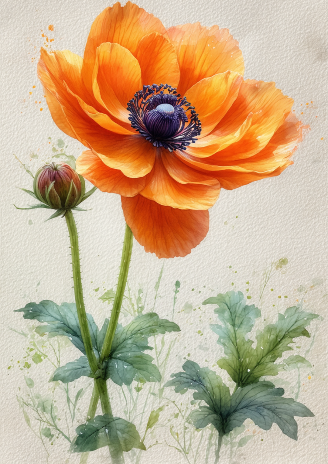 Reispapier für Decoupage, Blumenhintergrund, vollständig, Kat. Nr. 4809