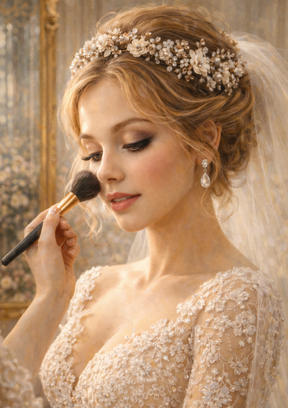 Rice Paper For Decoupage Bride's Make Up Full Cat. No. 8756