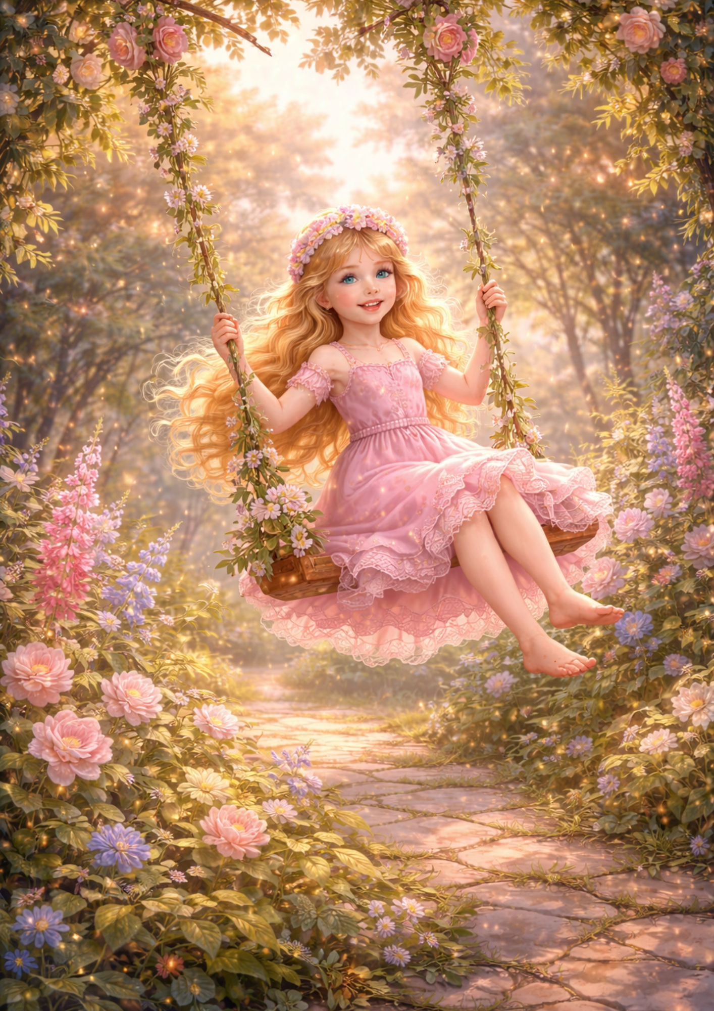 Rice Paper For Decoupage The Secret Garden Full Cat. No. 8770