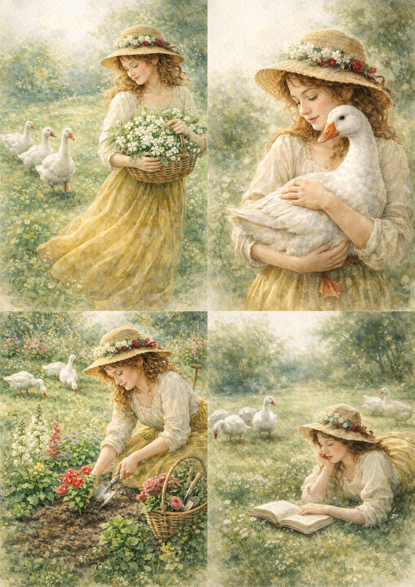 Reispapier für Decoupage, Blumenhintergrund, vollständig, Kat. Nr. 4809