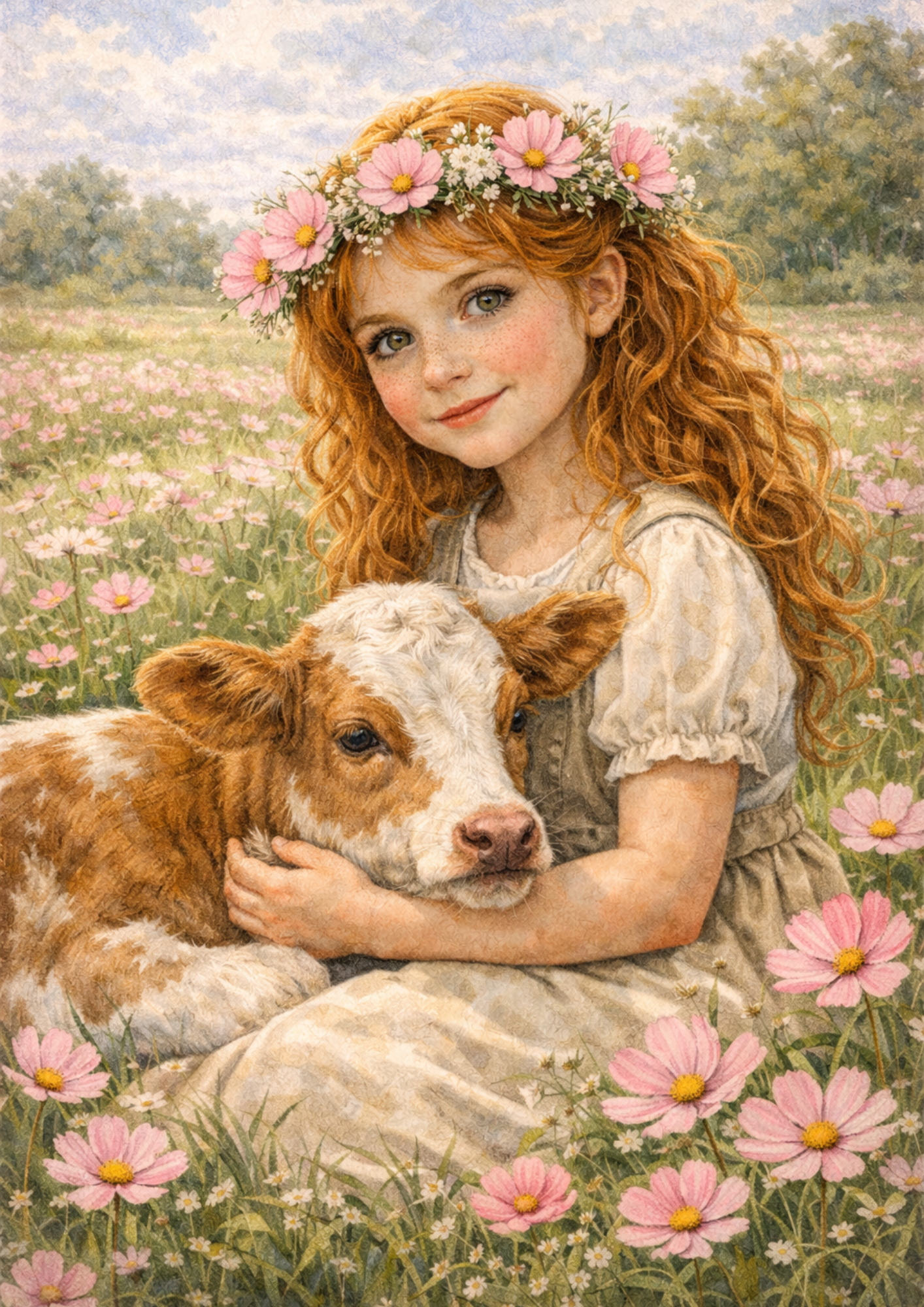 Reispapier für Decoupage, Blumenhintergrund, vollständig, Kat. Nr. 4809