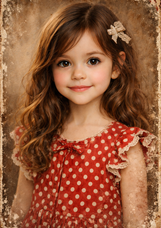 Rice Paper For Decoupage Girl Portrait Full Cat. No. 8931