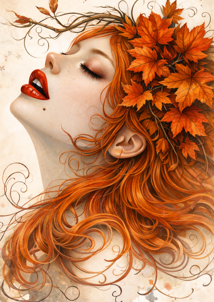 Rice Paper For Decoupage Beautiful Woman Full Cat. No. 8979