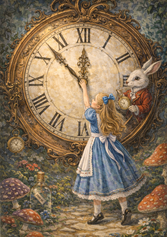 Rice Paper For Decoupage Alice in Wonderland Full Cat. No.9048