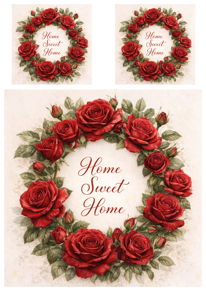 Reispapier für Decoupage, Blumenhintergrund, vollständig, Kat. Nr. 4809
