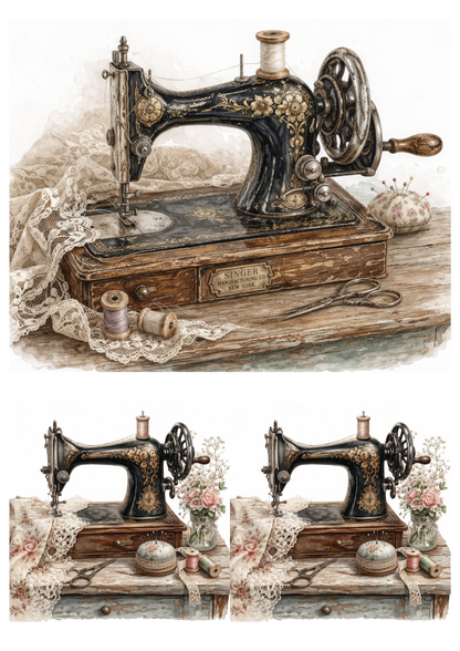 Reispapier für Decoupage, Blumenhintergrund, vollständig, Kat. Nr. 4809