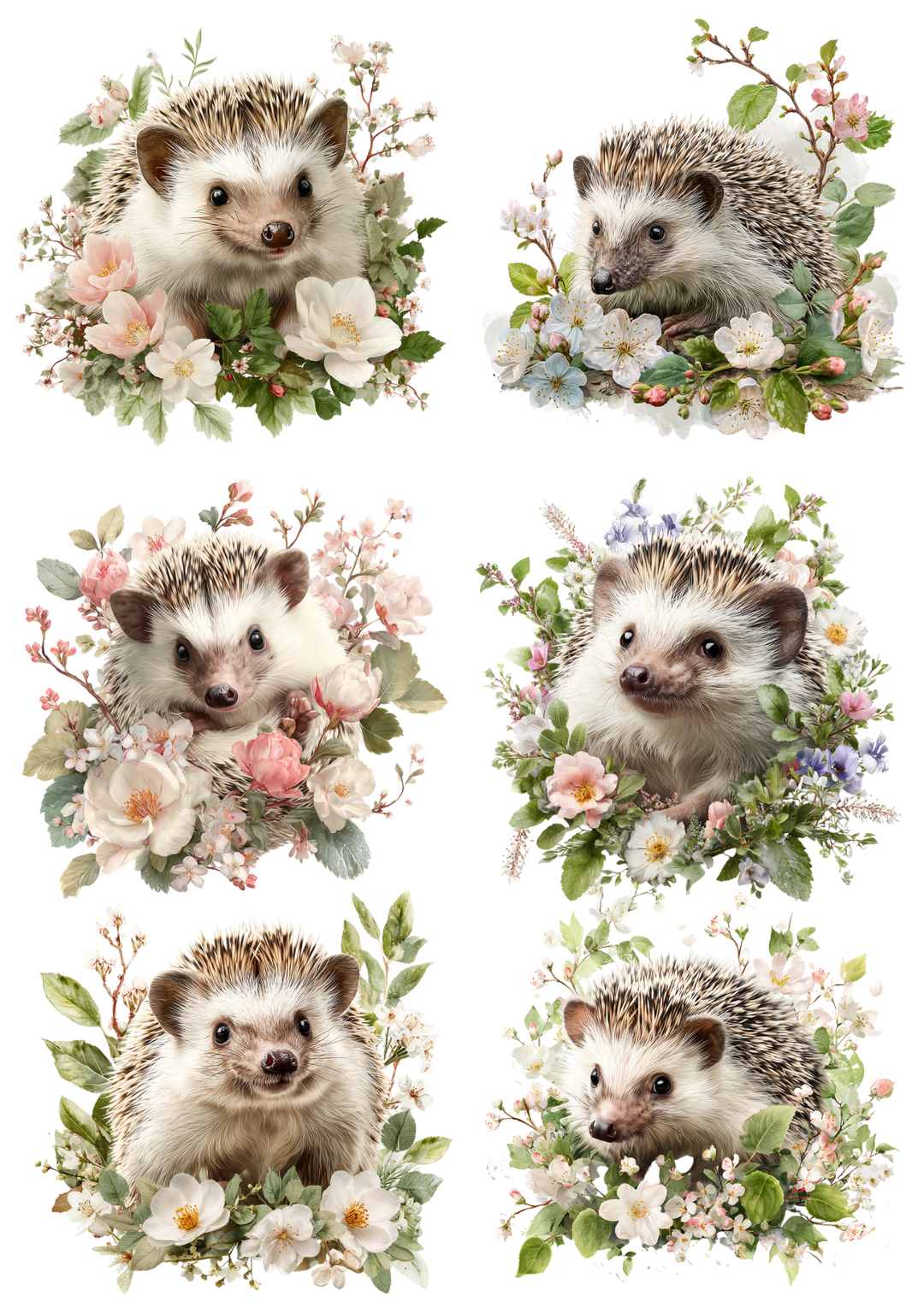 Reispapier für Decoupage, Blumenhintergrund, vollständig, Kat. Nr. 4809