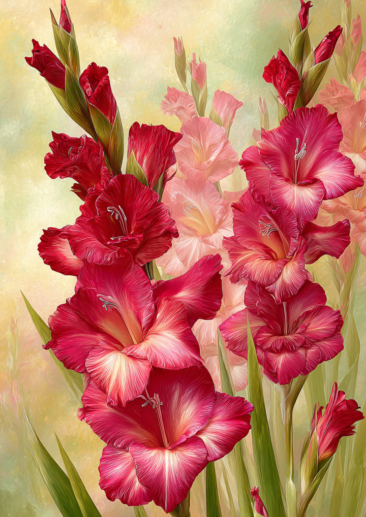 Reispapier für Decoupage, Blumenhintergrund, vollständig, Kat. Nr. 4809