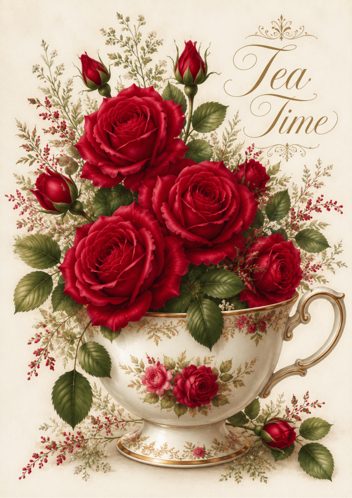 Reispapier für Decoupage, Blumenhintergrund, vollständig, Kat. Nr. 4809