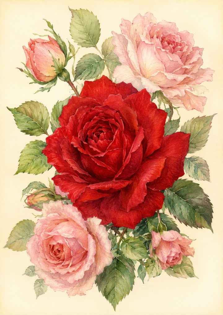 Reispapier für Decoupage, Blumenhintergrund, vollständig, Kat. Nr. 4809