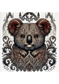 Rice Paper for Decoupage Coala Bear Gothic Style Full Cat. No. 1705