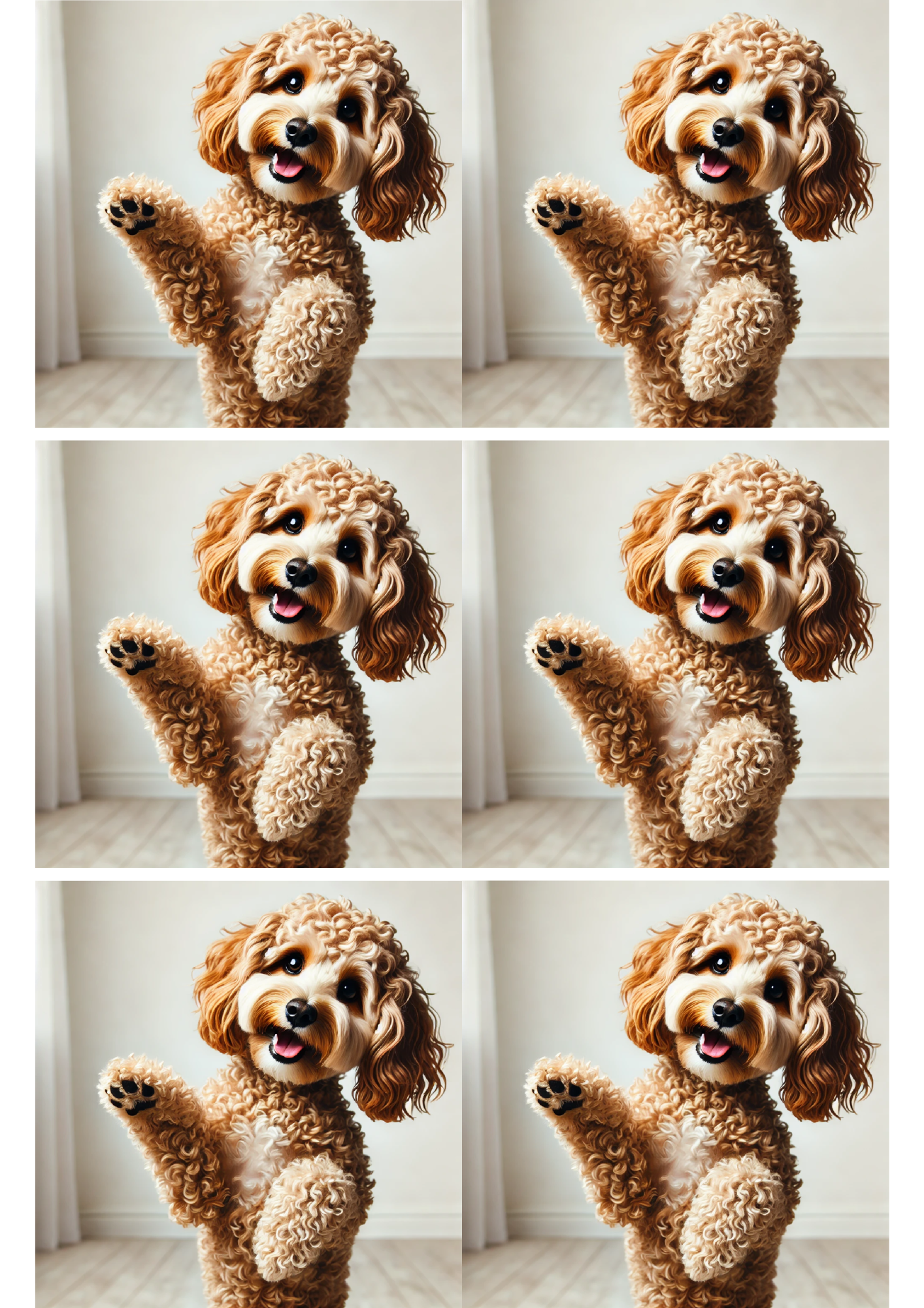 Cockapoo Things Paper Rice Paper For Decoupage Cockapoo Dog Collage Cat. No. 2565 – The ...