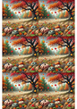 Rice Paper For Decoupage Pumpkins 4 Collage Cat. No. 2573