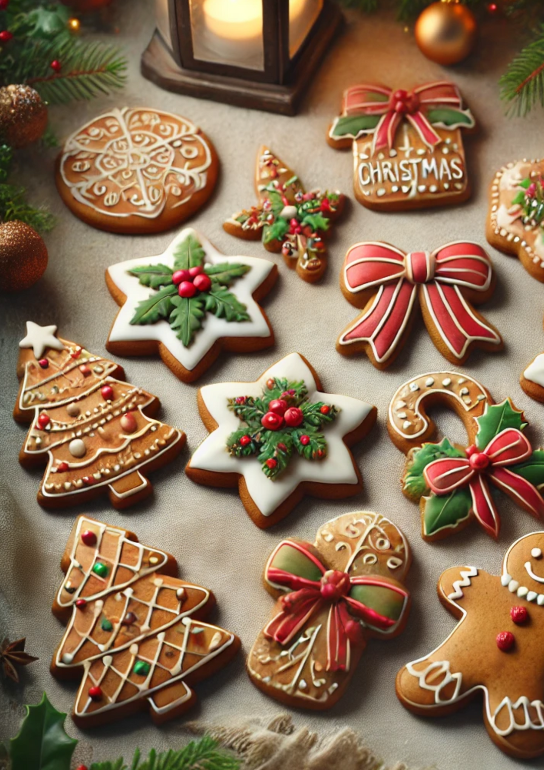Reispapier für Decoupage Lebkuchen, vollständig, Kat. Nr. 2998