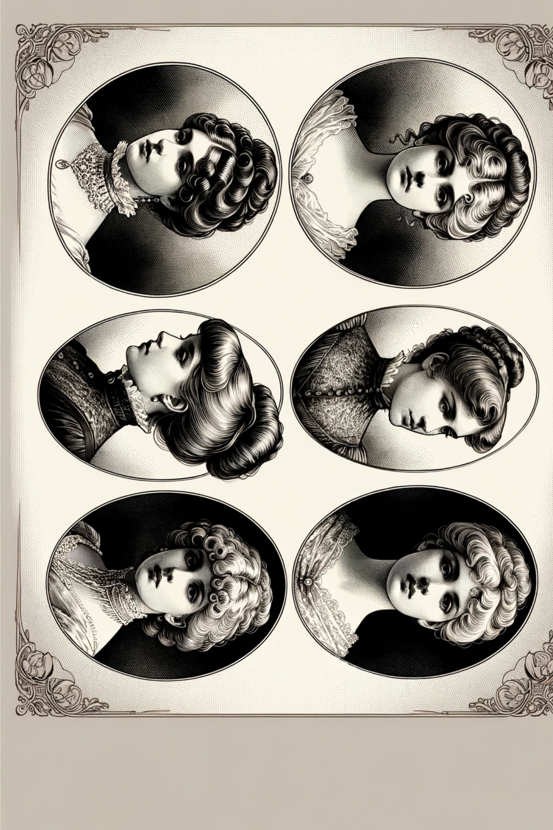 Rice Paper For Decoupage Victorian Lady&
