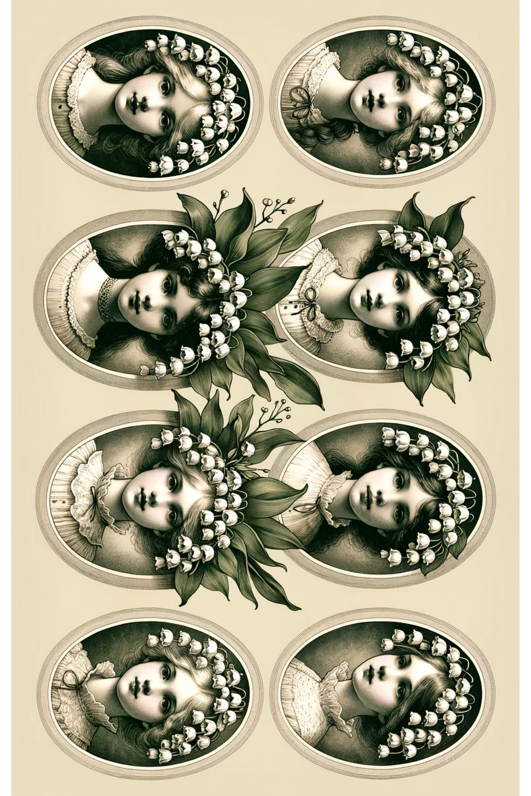 Rice paper for decoupage Girls&