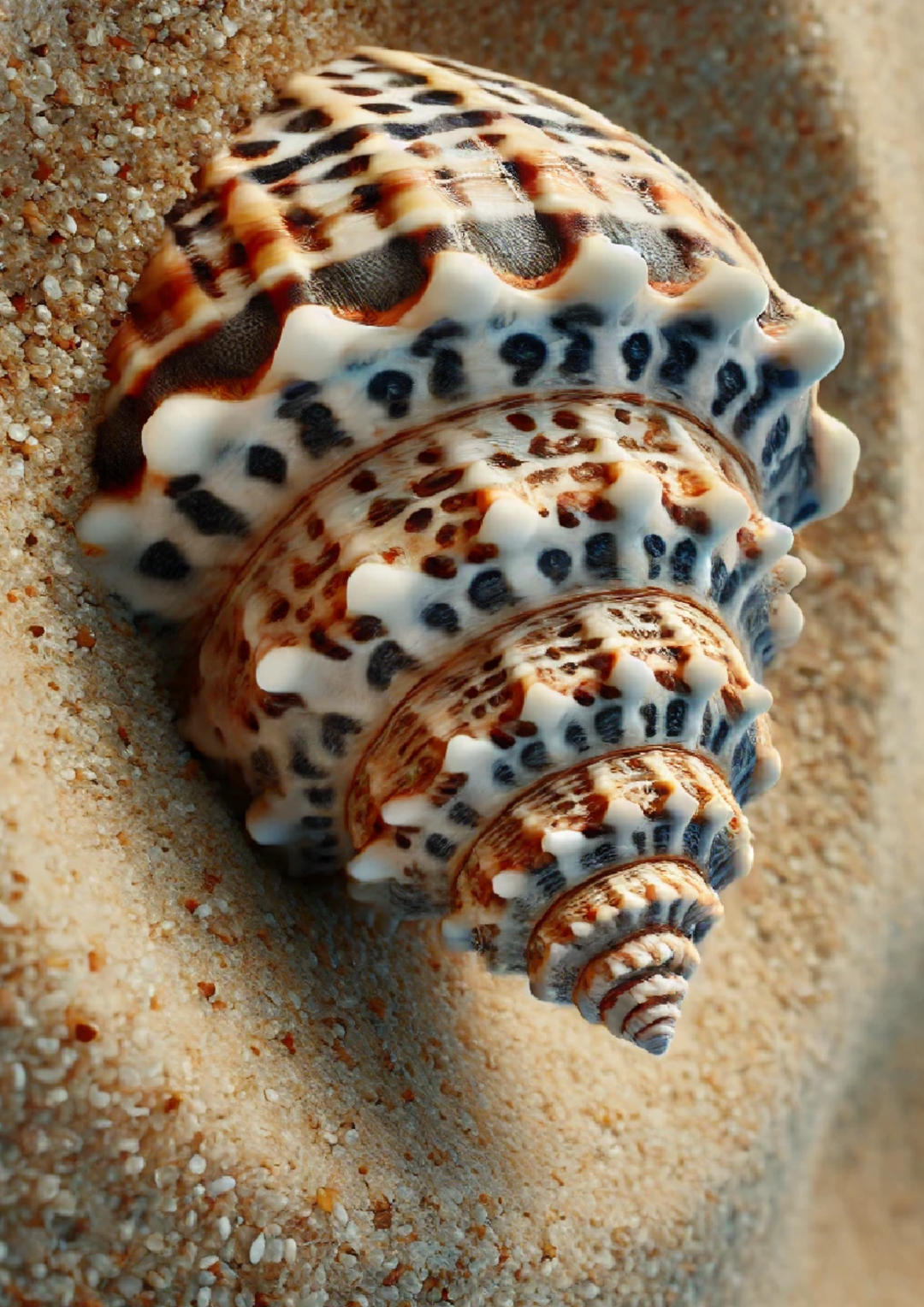 Rice Paper for Decoupage Seashell On Sand Full Cat. No. 1350