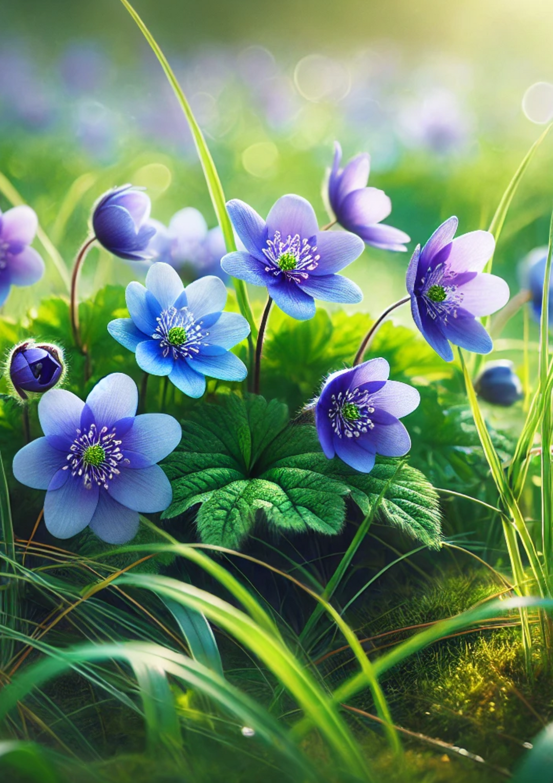 Reispapier für Decoupage Hepatica Full Kat. Nr. 3098