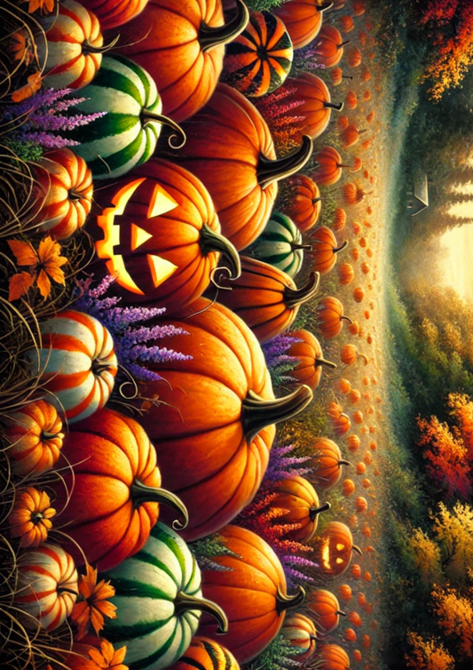 Rice Paper For Decoupage Pumpkins Full Cat. No. 2305