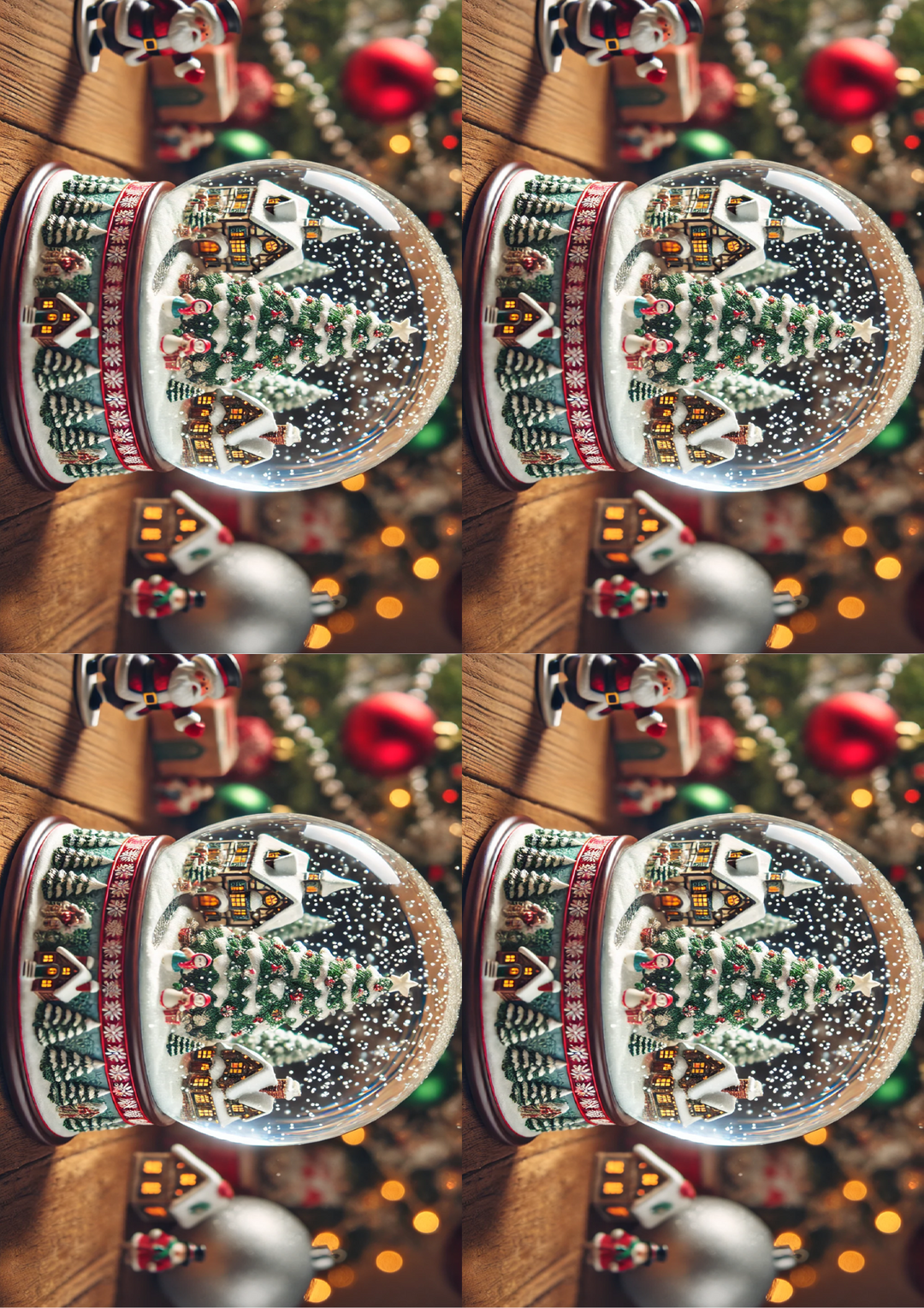 Rice Paper for Decoupage Snow Globe Collage Cat. No. 1576