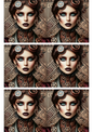 Rice Paper For Decoupage Steampunk Woman Collage Cat. No. 3159