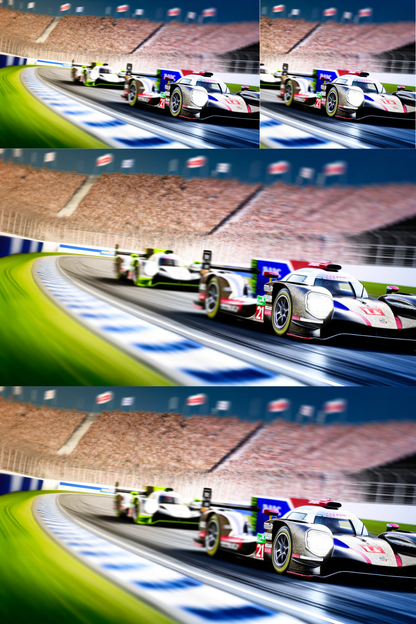 Rice Paper for Decoupage Car Racing 2 Collage Cat. No. 480